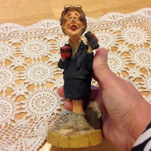 Collectible Russ figure, All in a day's work